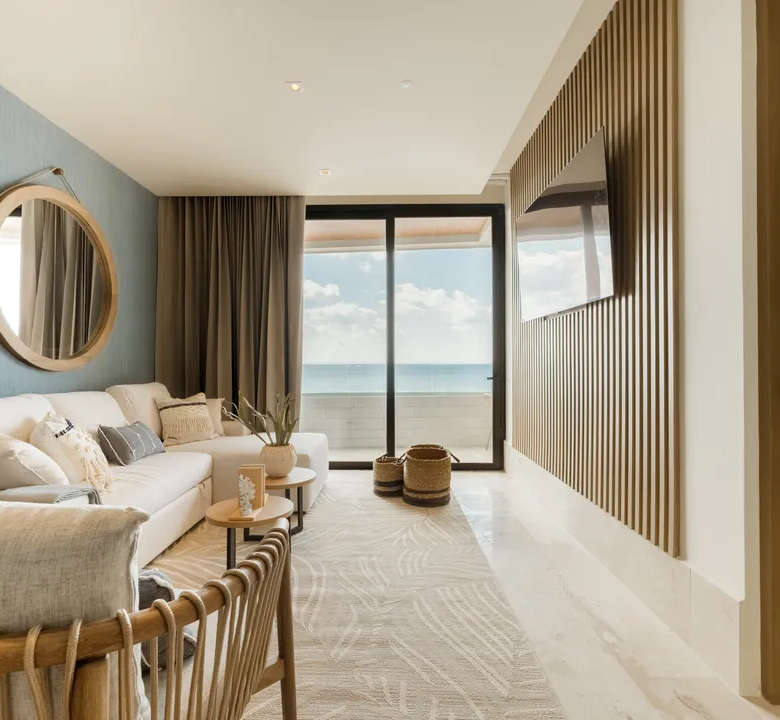 Distrito Puerto 1 and 2 Bedroom Beachfront Condos in Puerto Morelos