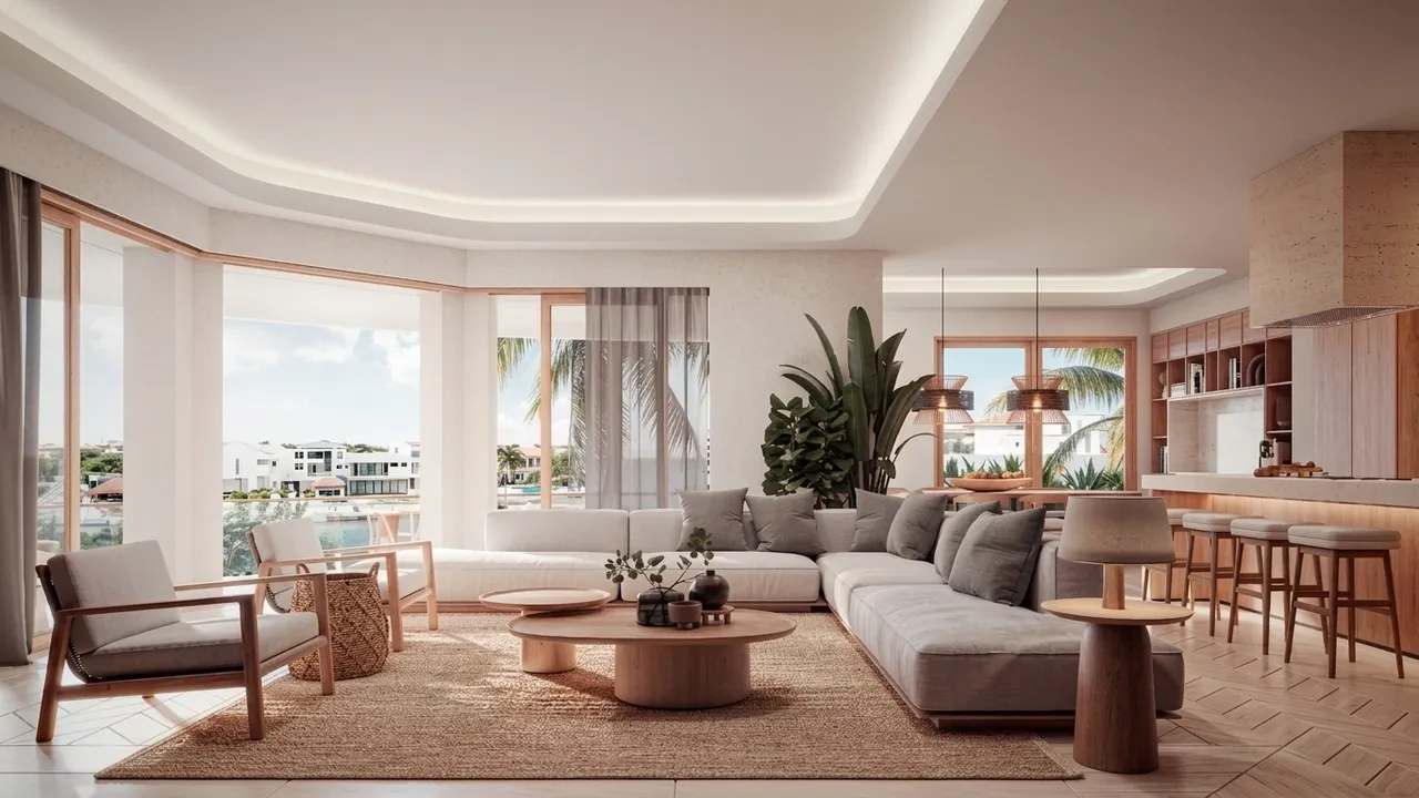 Gran Peninsula 3 and 4 Bedroom Condos in Puerto Aventuras