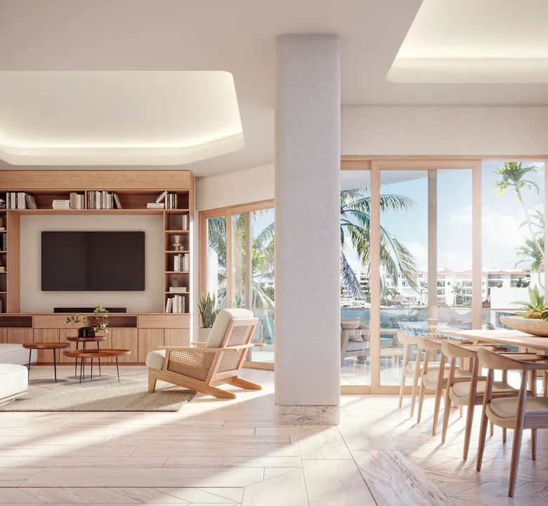 Gran Peninsula 3 and 4 Bedroom Condos in Puerto Aventuras