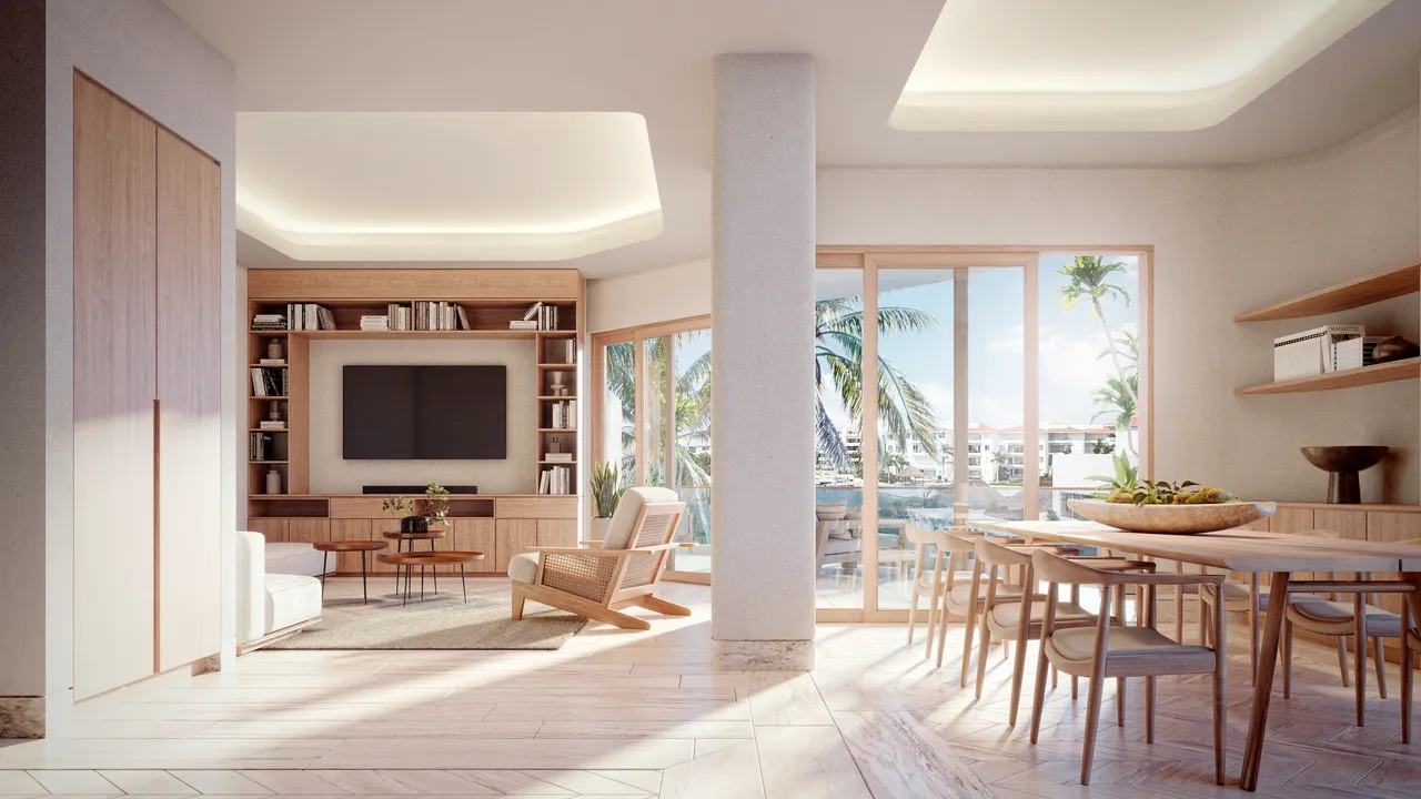 Gran Peninsula 3 and 4 Bedroom Condos in Puerto Aventuras