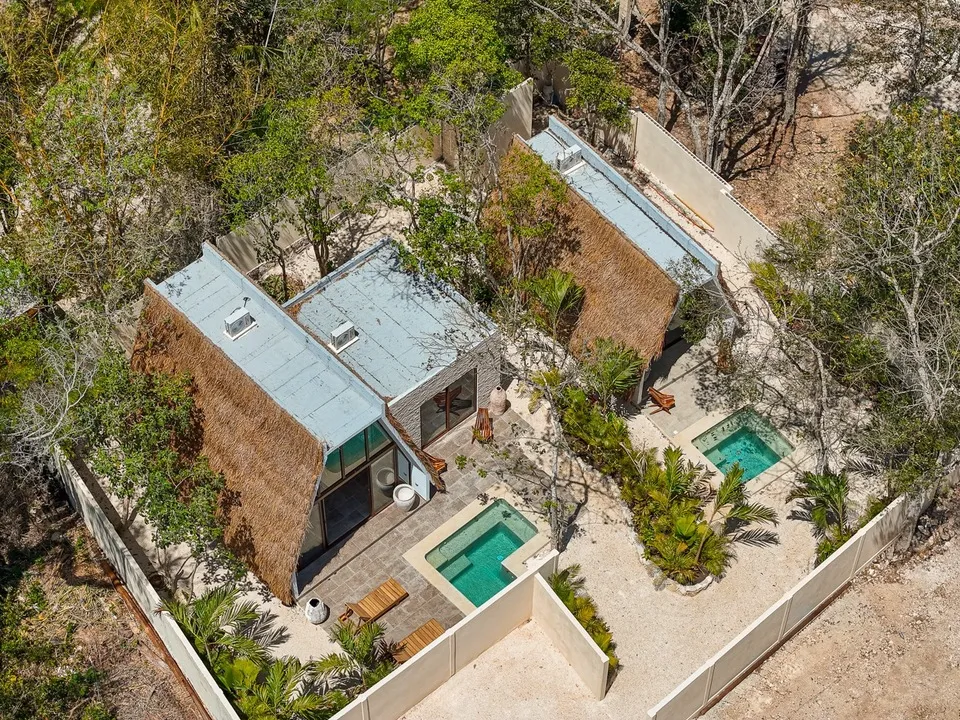 Jungle Property with Two Casitas and Pools in Santa Teresita, Riviera Maya