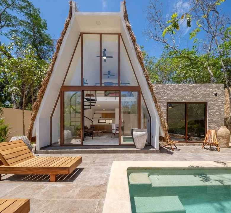 Jungle Property with Two Casitas and Pools in Santa Teresita, Riviera Maya