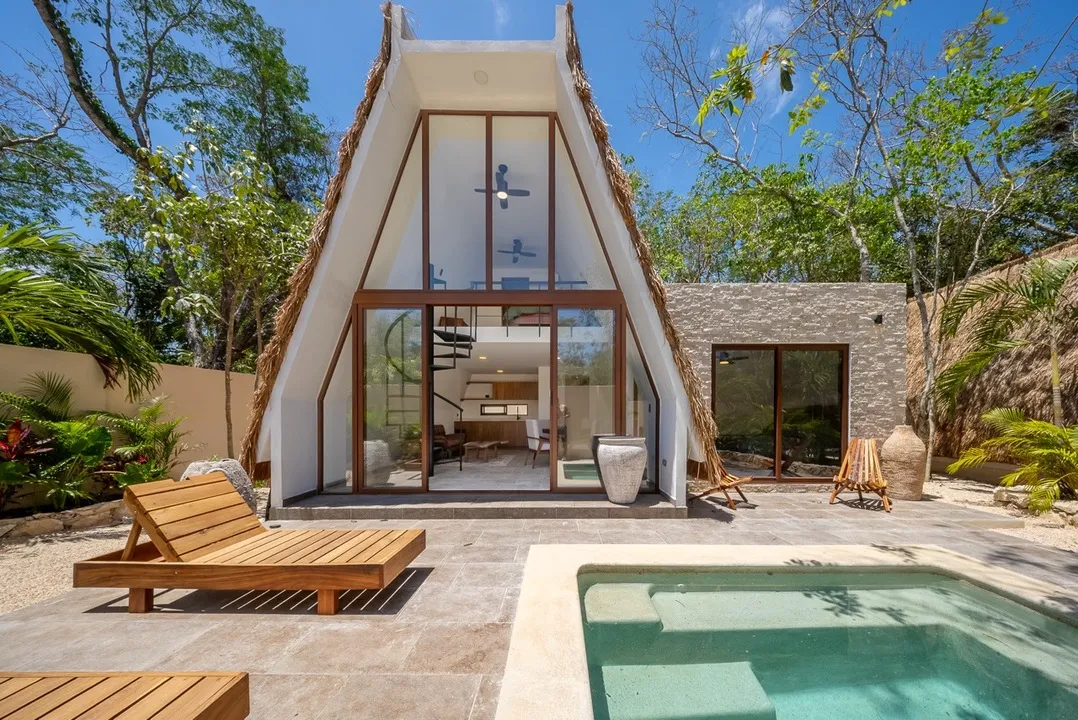 Jungle Property with Two Casitas and Pools in Santa Teresita, Riviera Maya