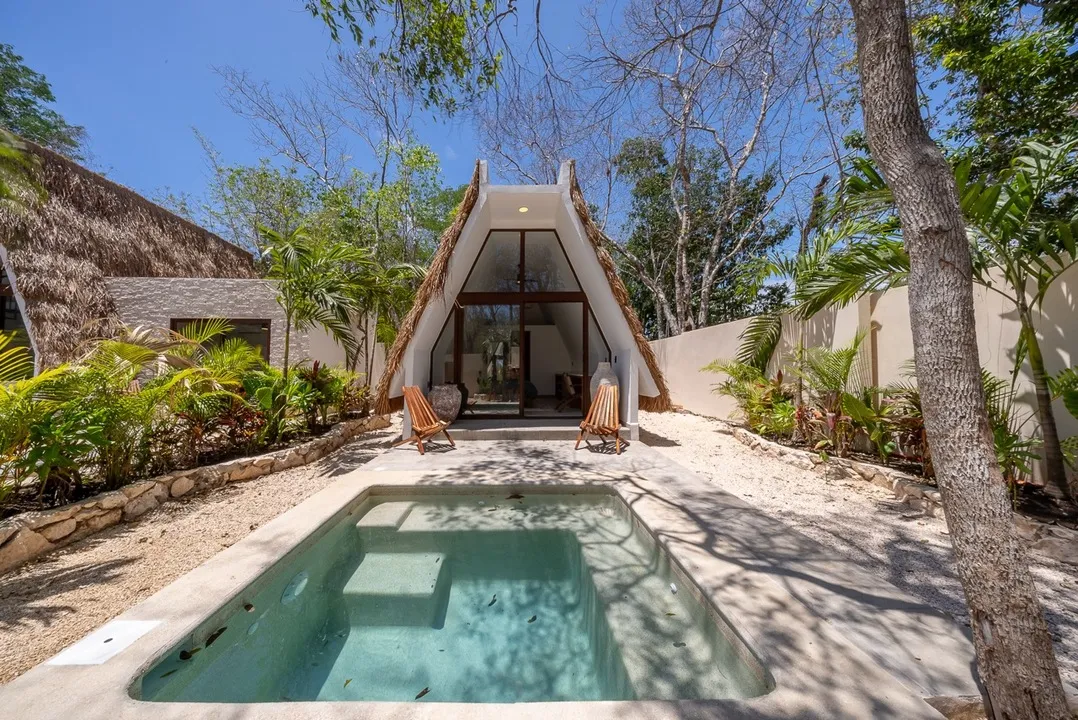 Jungle Property with Two Casitas and Pools in Santa Teresita, Riviera Maya