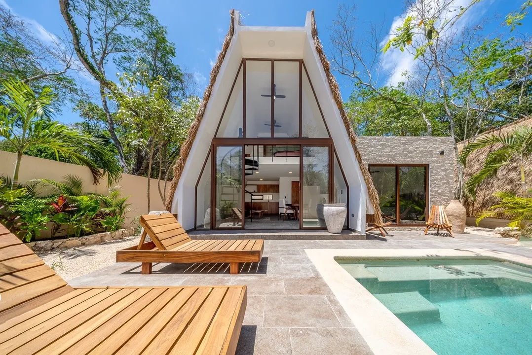 Jungle Property with Two Casitas and Pools in Santa Teresita, Riviera Maya