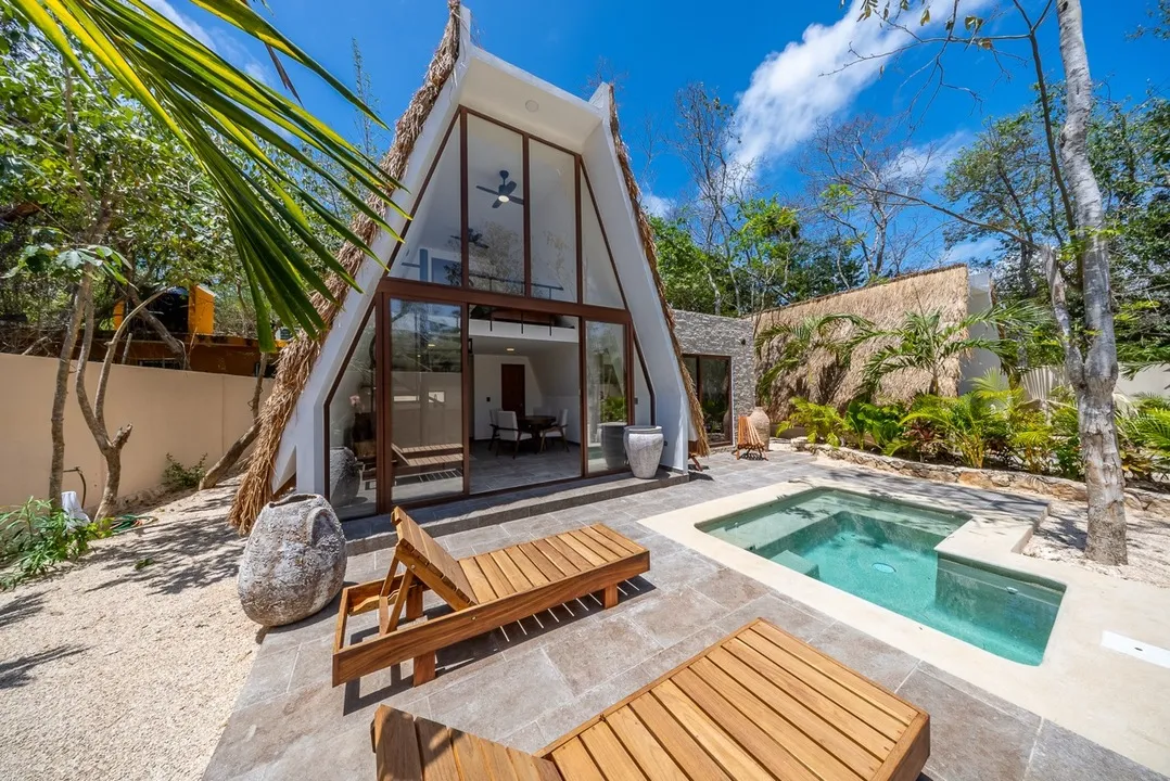 Jungle Property with Two Casitas and Pools in Santa Teresita, Riviera Maya