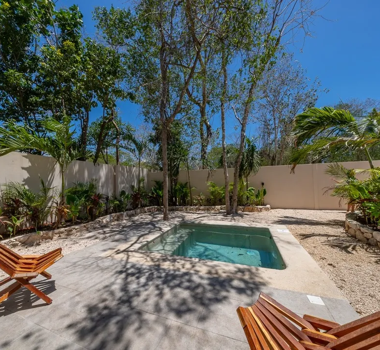 Jungle Property with Two Casitas and Pools in Santa Teresita, Riviera Maya