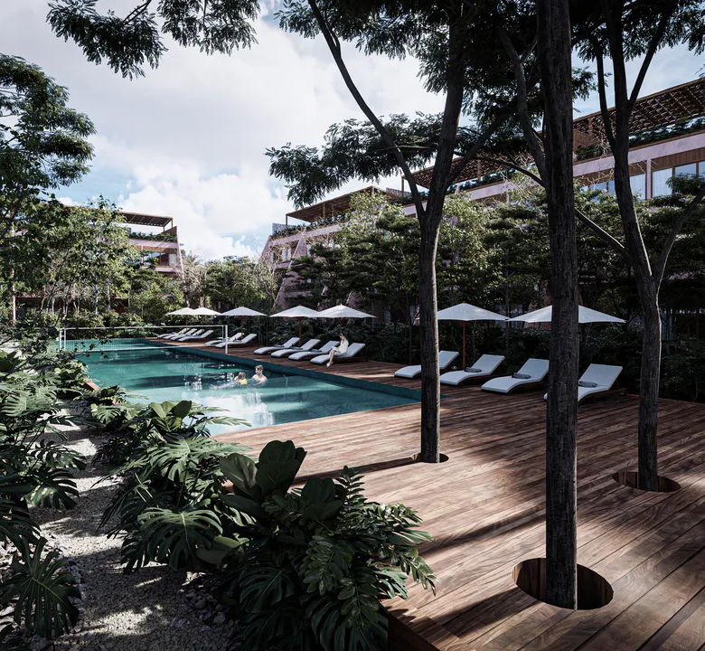 Kiino: 1, 2 & 3-Bedroom Condos in Cozumel