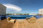 Rooftop pool at Lunada Playa del Carmen