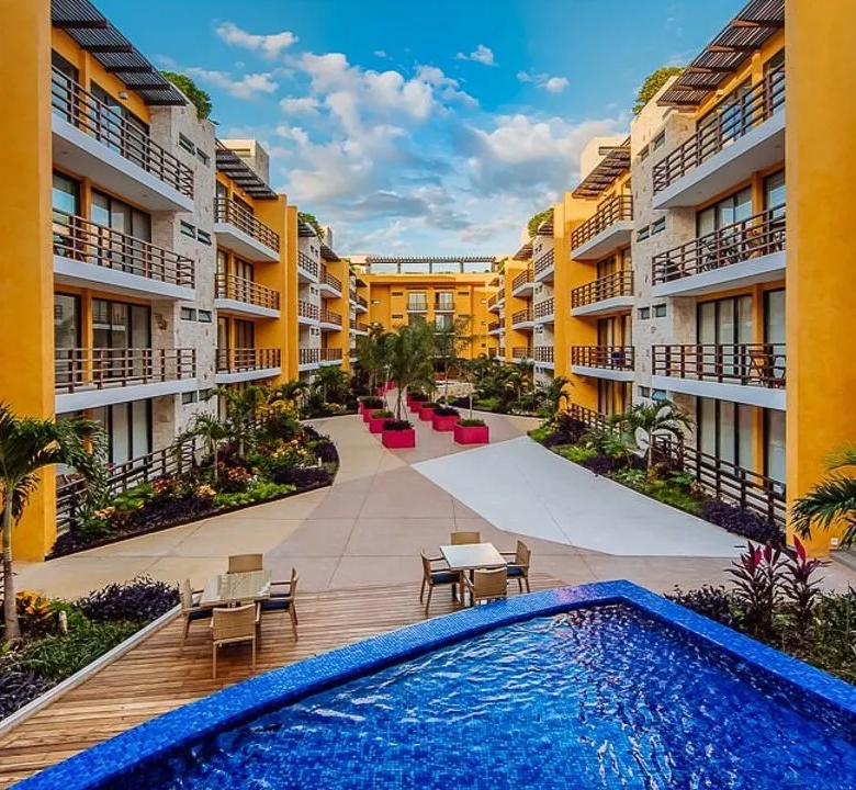 2-Bedroom Corner Condo at Lunada, Playa del Carmen
