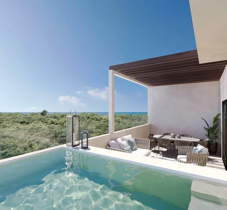 Nálu Sea Living Studio to 4-Bedroom Condos in Puerto Morelos