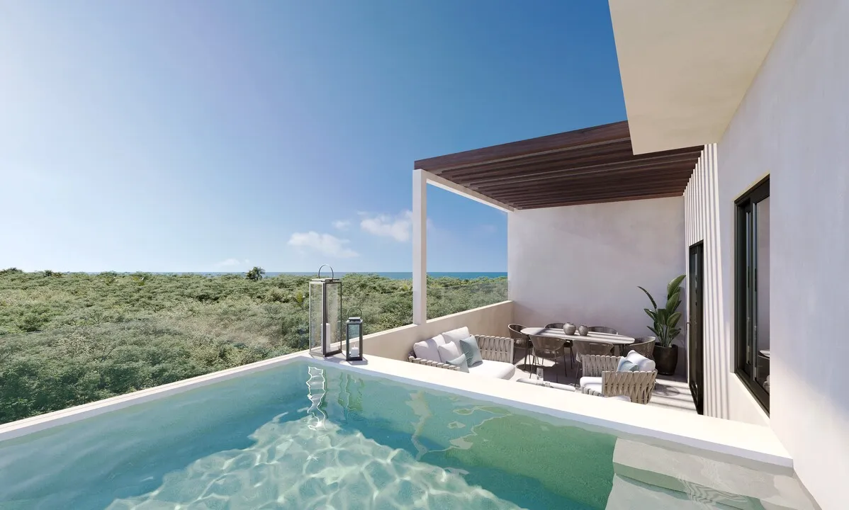 Nálu Sea Living Studio to 4-Bedroom Condos in Puerto Morelos