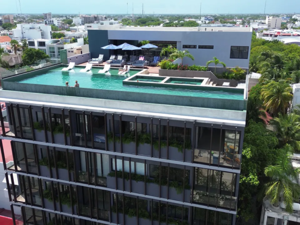 Olaya 1 and 2-bedroom condos in downtown Playa del Carmen