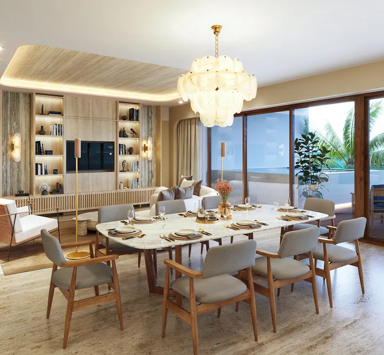 Saint Marine: 3- and 4-Bedroom Beachfront Condos in Playa del Carmen