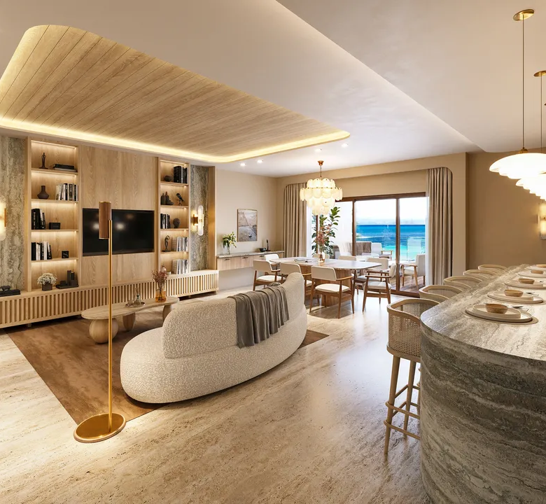 Saint Marine: 3- and 4-Bedroom Beachfront Condos in Playa del Carmen