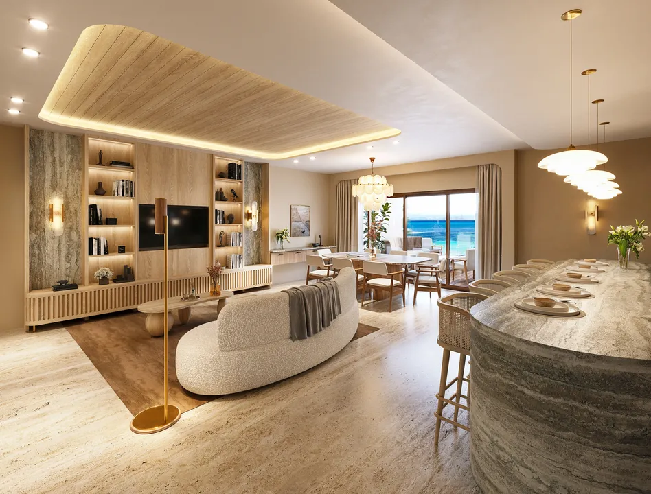 Saint Marine: 3- and 4-Bedroom Beachfront Condos in Playa del Carmen