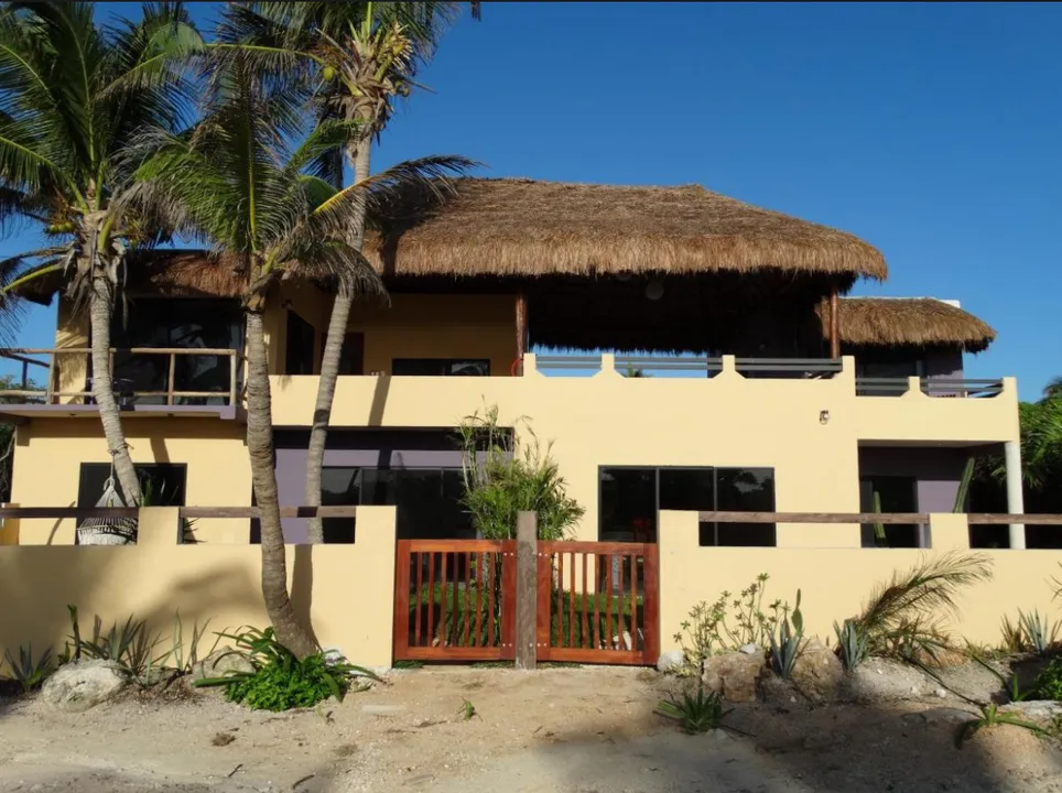 Seven-Bedroom Beach Compound with Casita in Caleta Tankah, Tulum