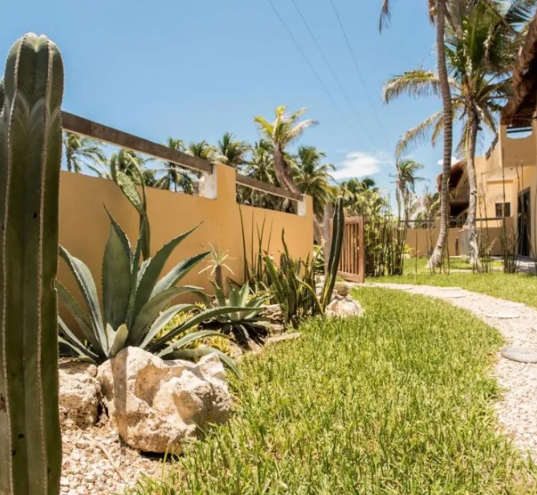Seven-Bedroom Beach Compound with Casita in Caleta Tankah, Tulum