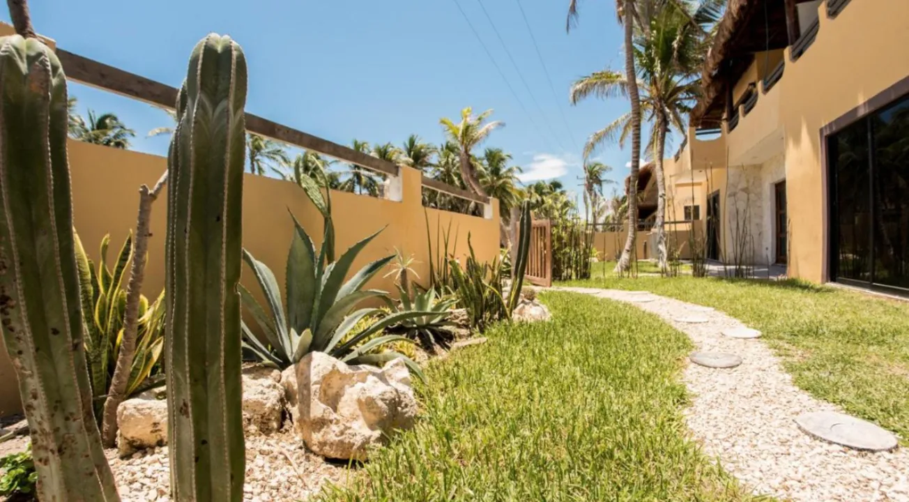 Seven-Bedroom Beach Compound with Casita in Caleta Tankah, Tulum