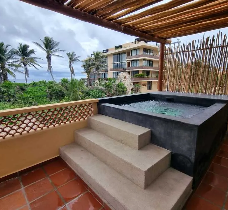 Seven-Bedroom Beach Compound with Casita in Caleta Tankah, Tulum