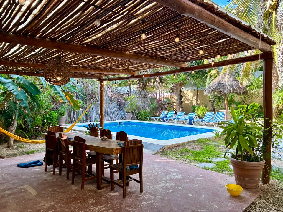 Seven-Bedroom Beach Compound with Casita in Caleta Tankah, Tulum