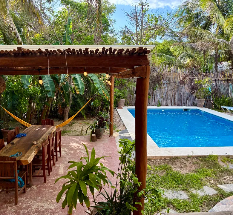 Seven-Bedroom Beach Compound with Casita in Caleta Tankah, Tulum