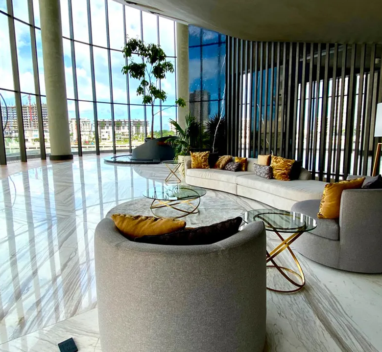 Shark Tower Puerto Cancún 2 and 3 Bedroom Lagoonfront Condos