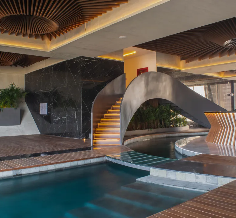 Shark Tower Puerto Cancún 2 and 3 Bedroom Lagoonfront Condos