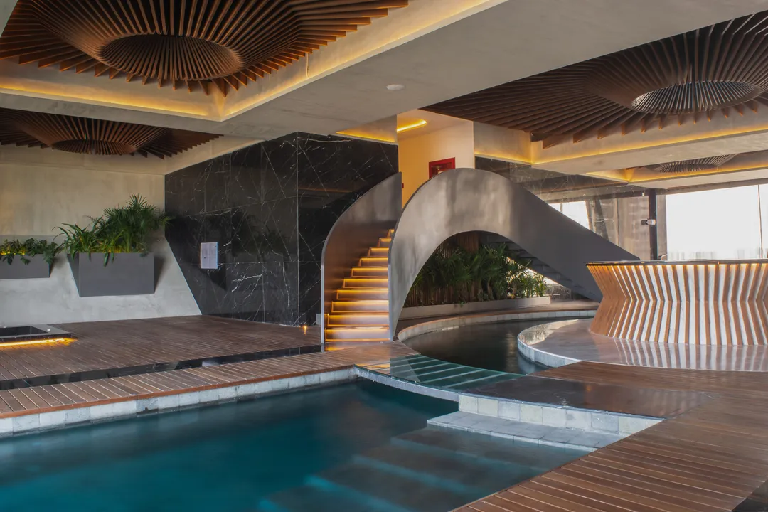 Shark Tower Puerto Cancún 2 and 3 Bedroom Lagoonfront Condos