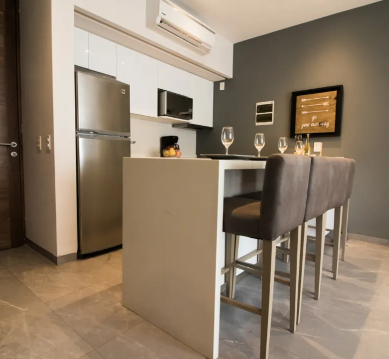 The Gallery: 3-Bedroom Lock-Off Condo in Downtown Playa del Carmen