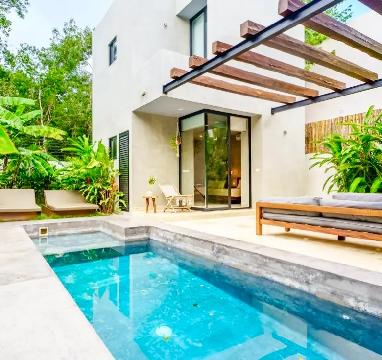 Villa 6: 5-Bedroom Villa with No HOA in Aldea Zama, Tulum