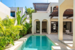 Private pool and terrace at Villa Serenia Kaybé
