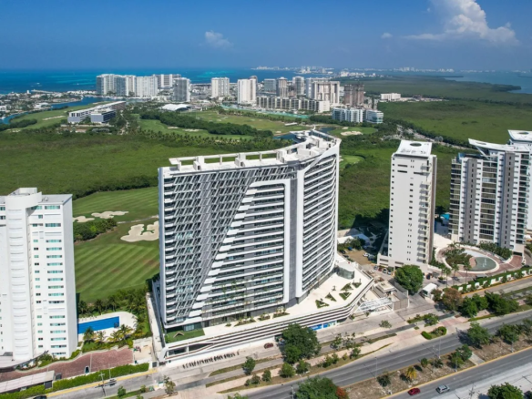 WOHA facade at Puerto Cancun