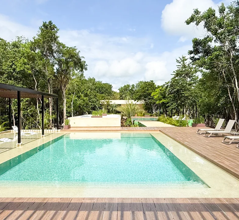 4-Bedroom Villa, Arrecife, Xpu-Ha: Private Beach club, Pool and Jacuzzi