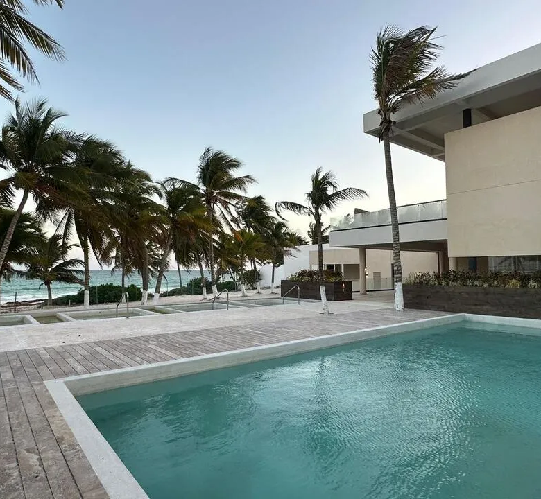 4-Bedroom Villa, Arrecife, Xpu-Ha: Private Beach club, Pool and Jacuzzi