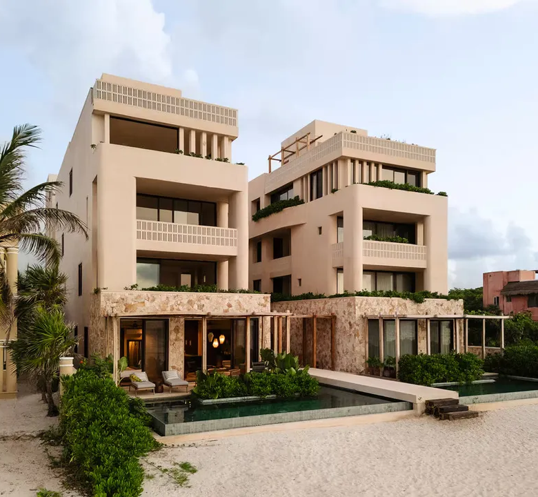 Bahía Tulum: 1 & 3-Bedroom Beachfront Condos with Private Dock in Tankah Bay