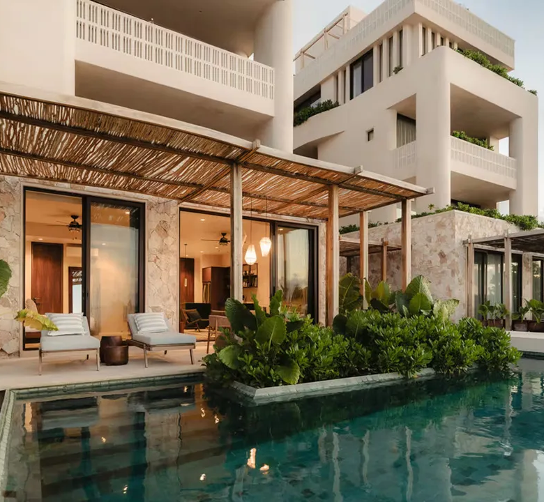 Bahía Tulum: 1 & 3-Bedroom Beachfront Condos with Private Dock in Tankah Bay