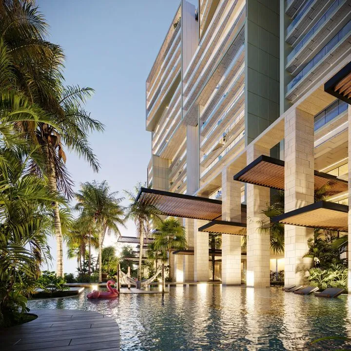 Blas: 2 & 3-Bedroom Waterfront Condos in Puerto Cancún