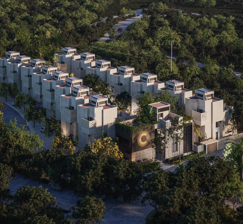 Cardinal Selva Zama Tulum: 3 and 4-Bedroom Bioclimatic Villas
