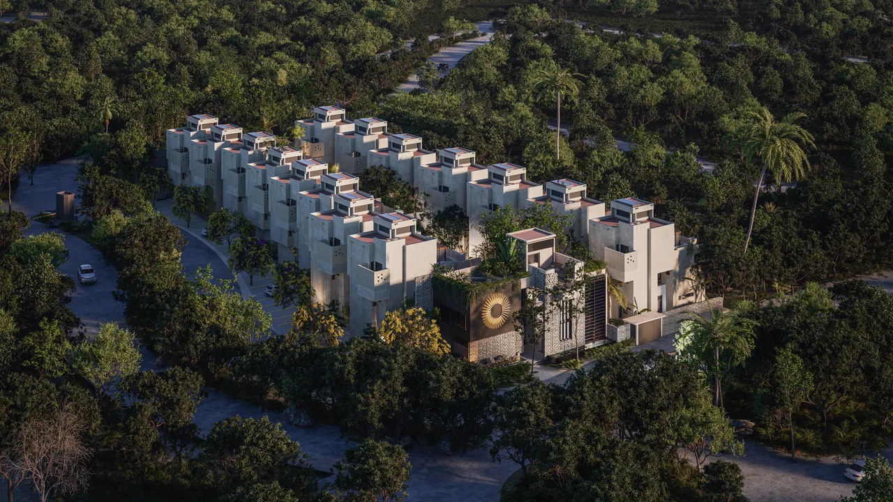 Cardinal Selva Zama Tulum: 3 and 4-Bedroom Bioclimatic Villas