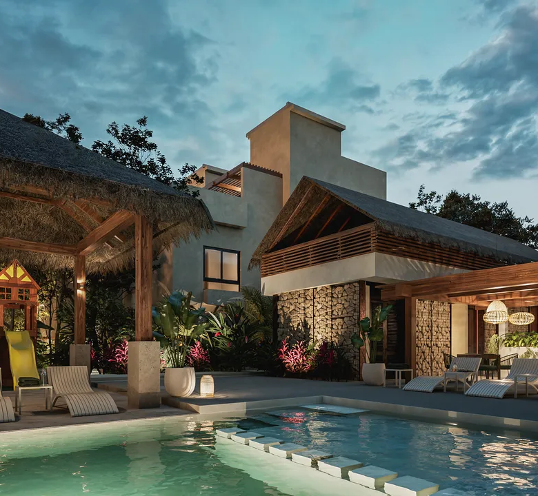Cardinal Selva Zama Tulum: 3 and 4-Bedroom Bioclimatic Villas