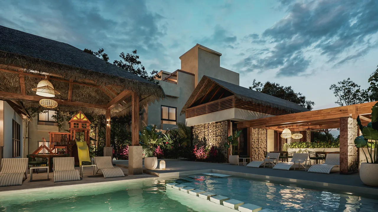 Cardinal Selva Zama Tulum: 3 and 4-Bedroom Bioclimatic Villas