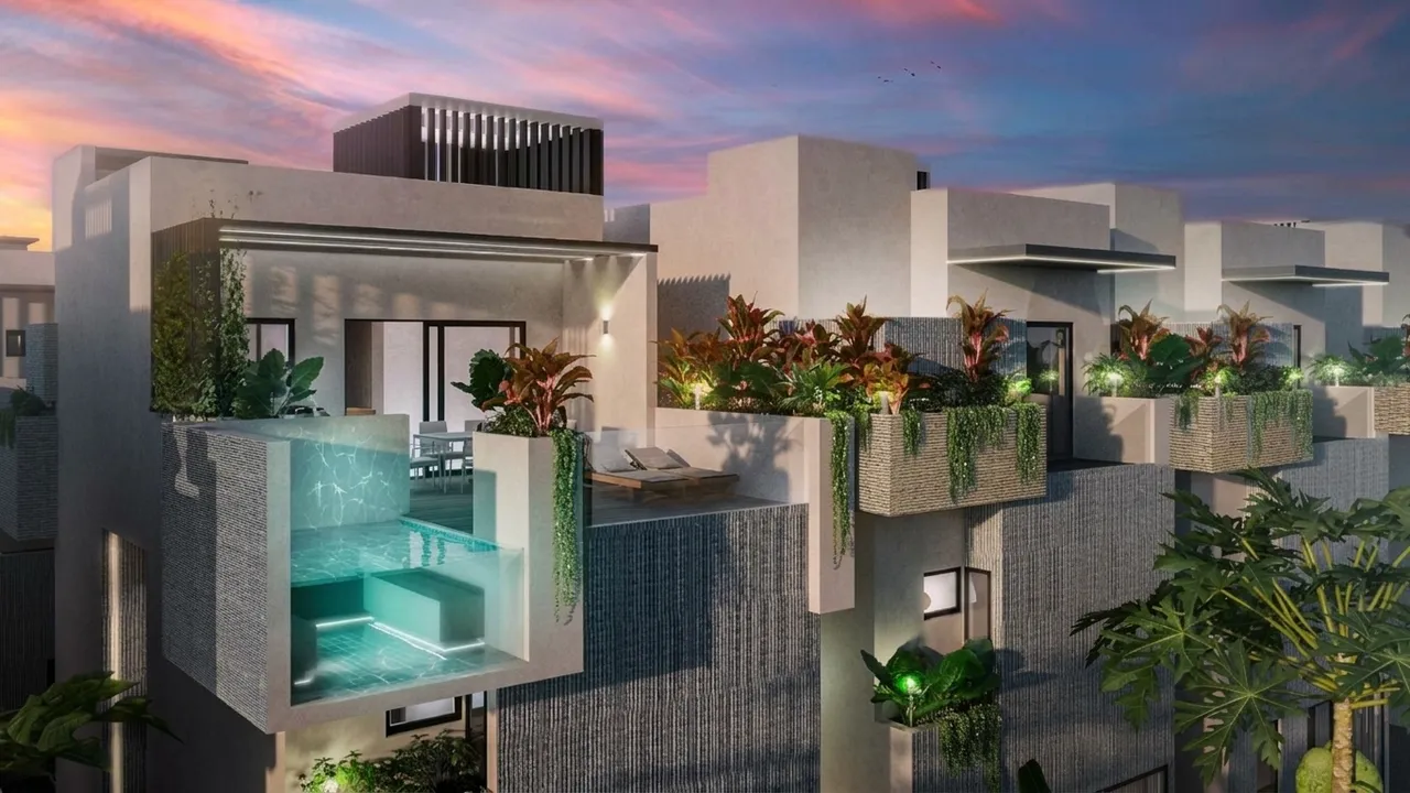 Cardinal Selva Zama Tulum: 3 and 4-Bedroom Bioclimatic Villas