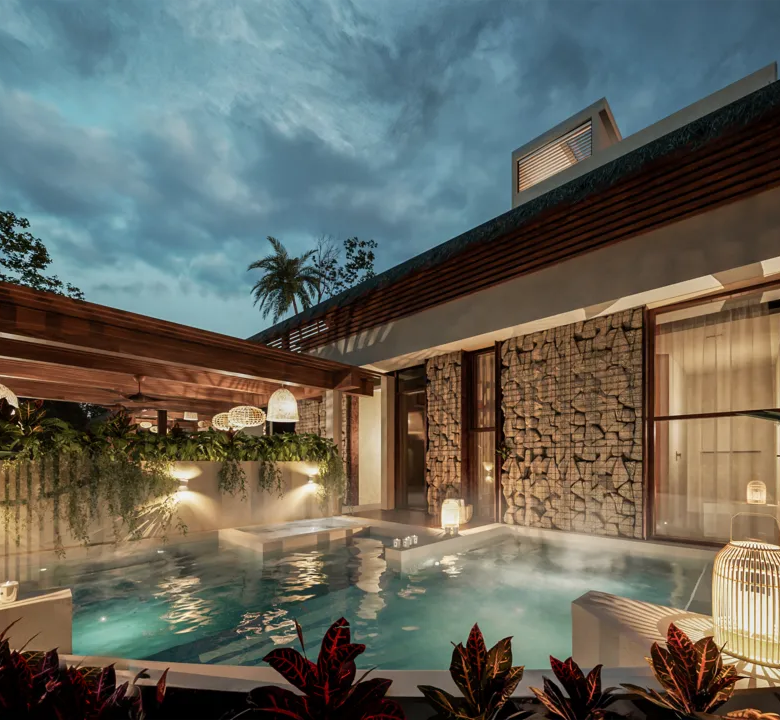Cardinal Selva Zama Tulum: 3 and 4-Bedroom Bioclimatic Villas