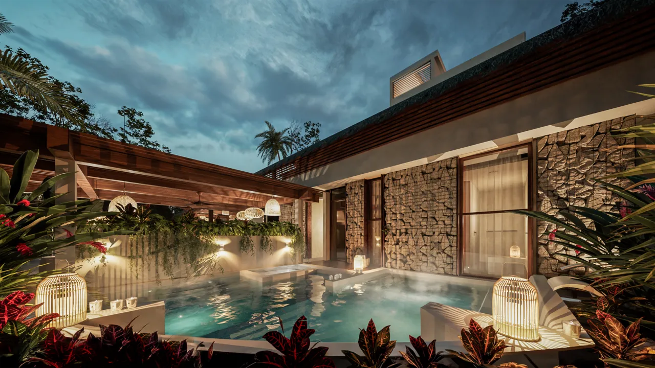 Cardinal Selva Zama Tulum: 3 and 4-Bedroom Bioclimatic Villas