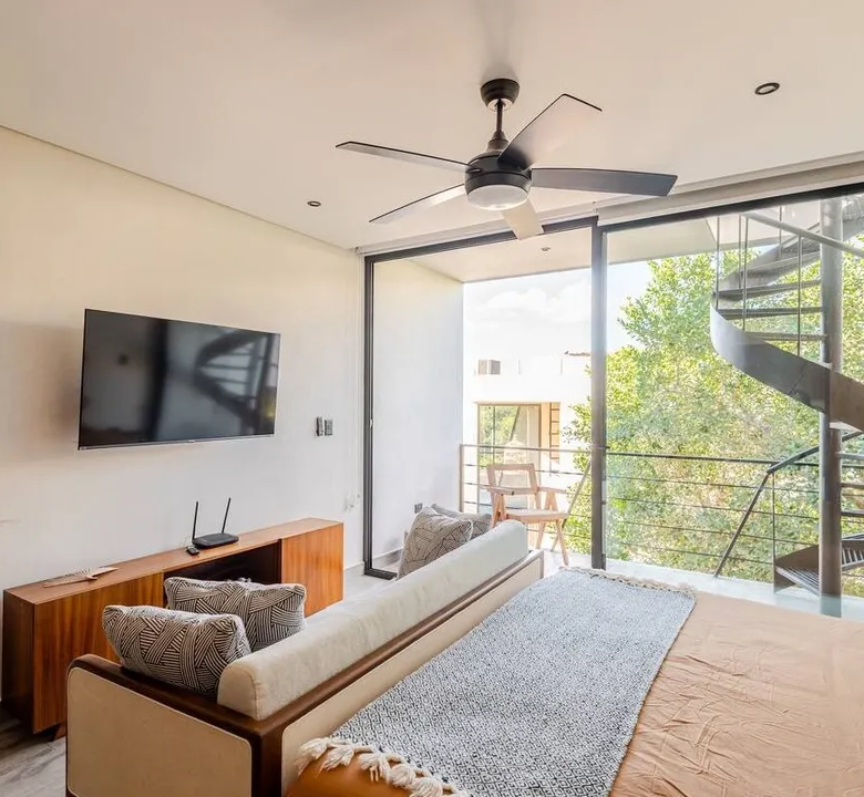 Chaac 314 Tulum: Studio Penthouse with Rooftop Jacuzzi