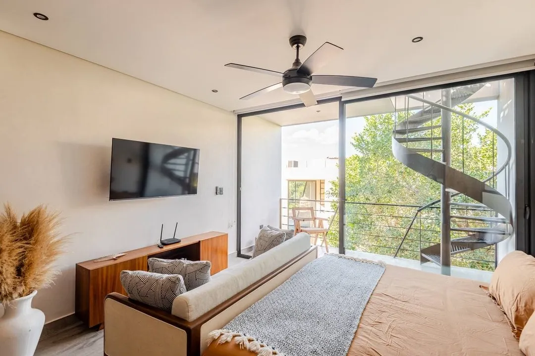 Chaac 314 Tulum: Studio Penthouse with Rooftop Jacuzzi