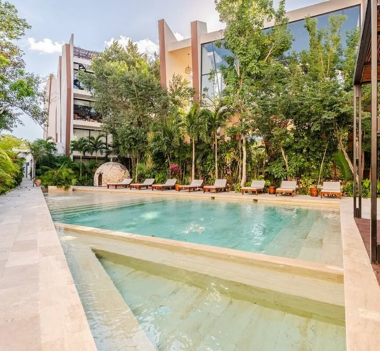 Chaac 314 Tulum: Studio Penthouse with Rooftop Jacuzzi