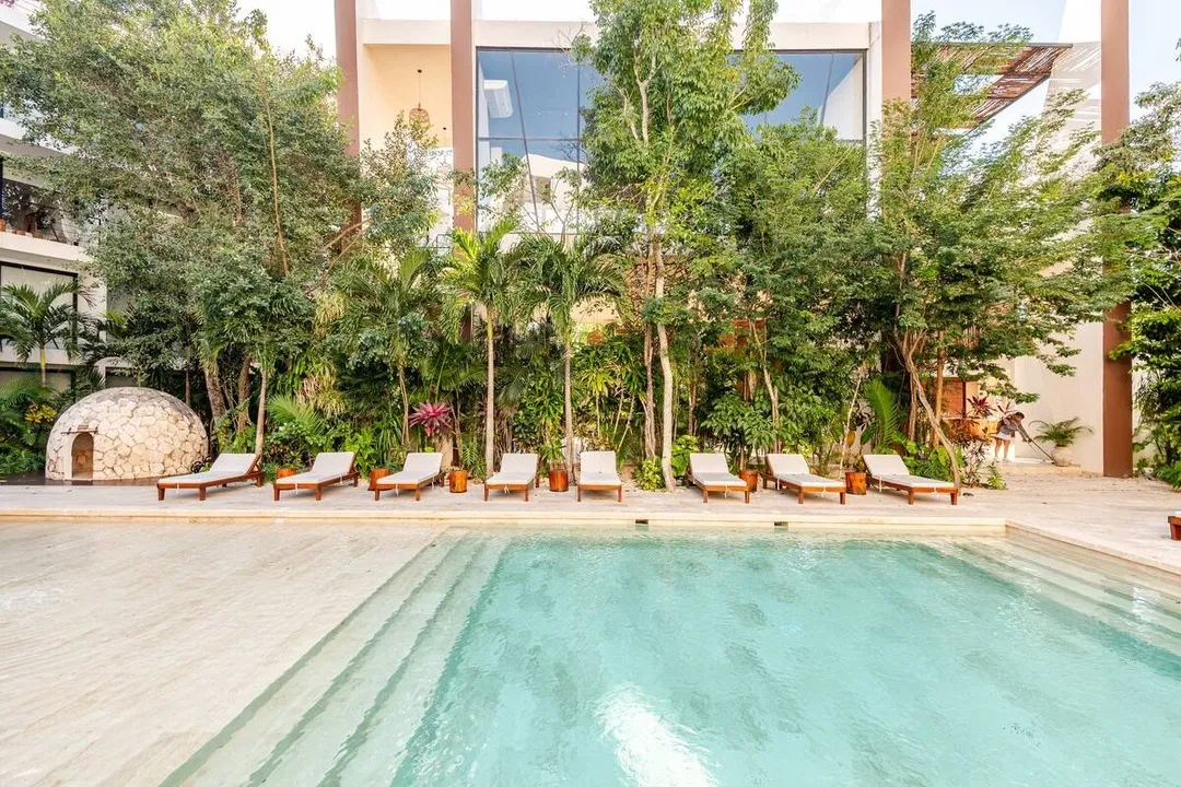 Chaac 314 Tulum: Studio Penthouse with Rooftop Jacuzzi