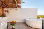 Private rooftop jacuzzi at Chaac 314